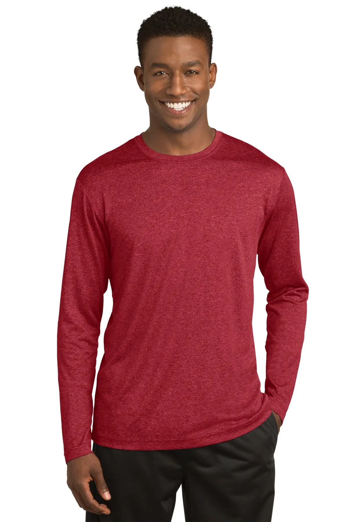 Sport-Tek¨ Long Sleeve Heather Contender™ Tee. ST360LS