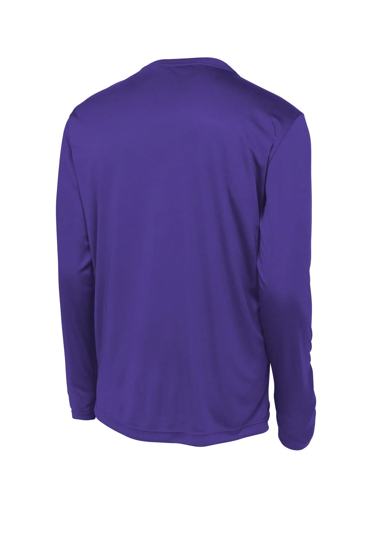 Sport-Tek Long Sleeve PosiCharge Competitor Tee. ST350LS Purple
