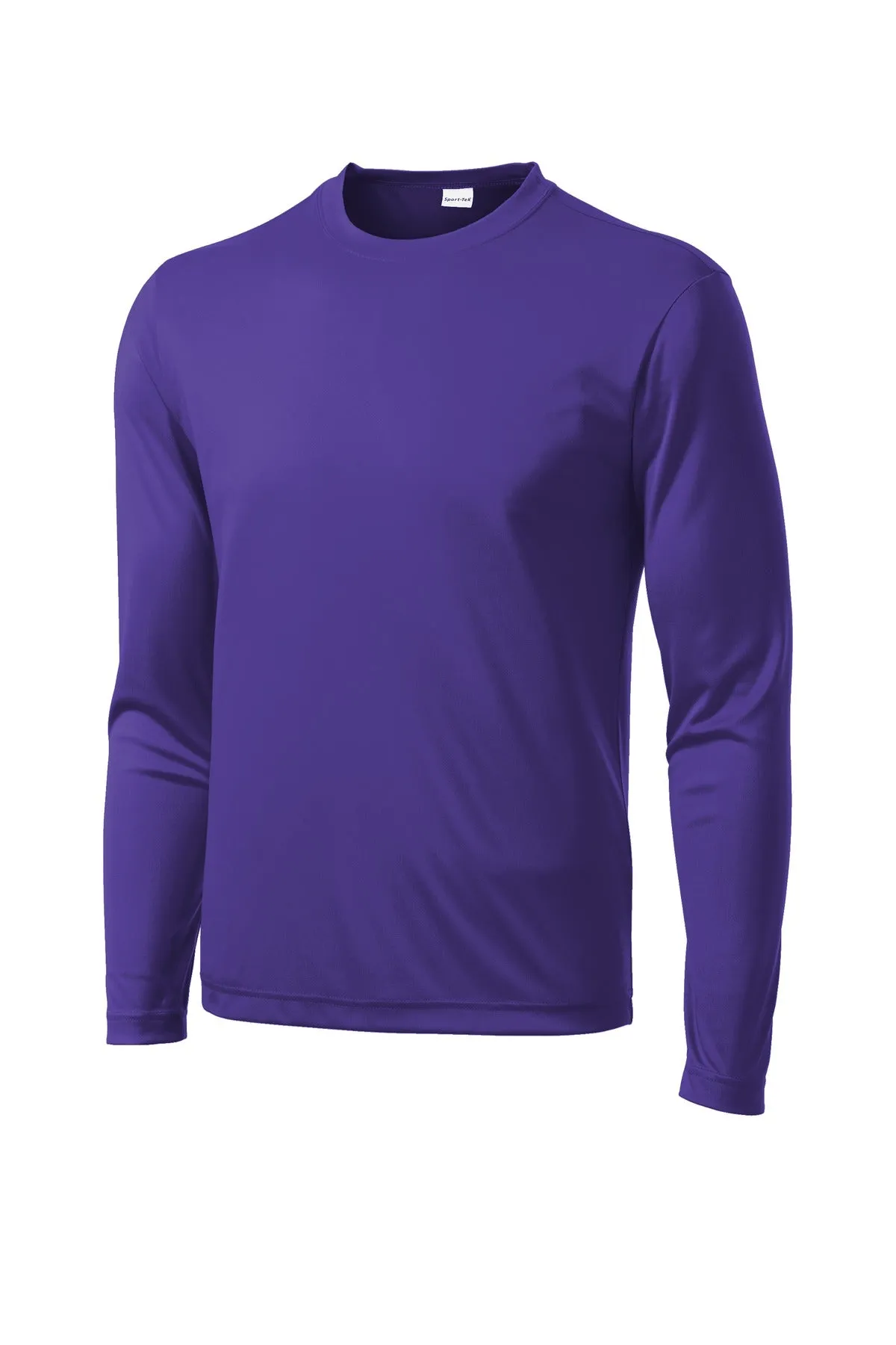 Sport-Tek Long Sleeve PosiCharge Competitor Tee. ST350LS Purple