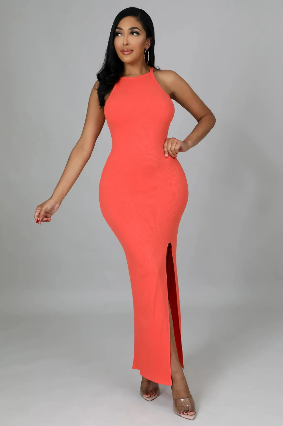 SPRING DRESS | ORANGE