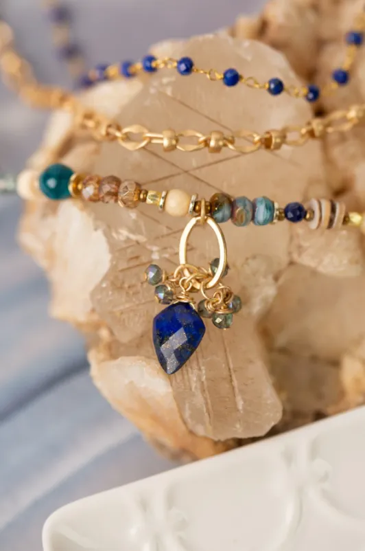Starry Night Multistrand Necklace