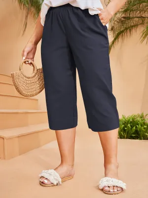 Stella | Casual Capri Pants