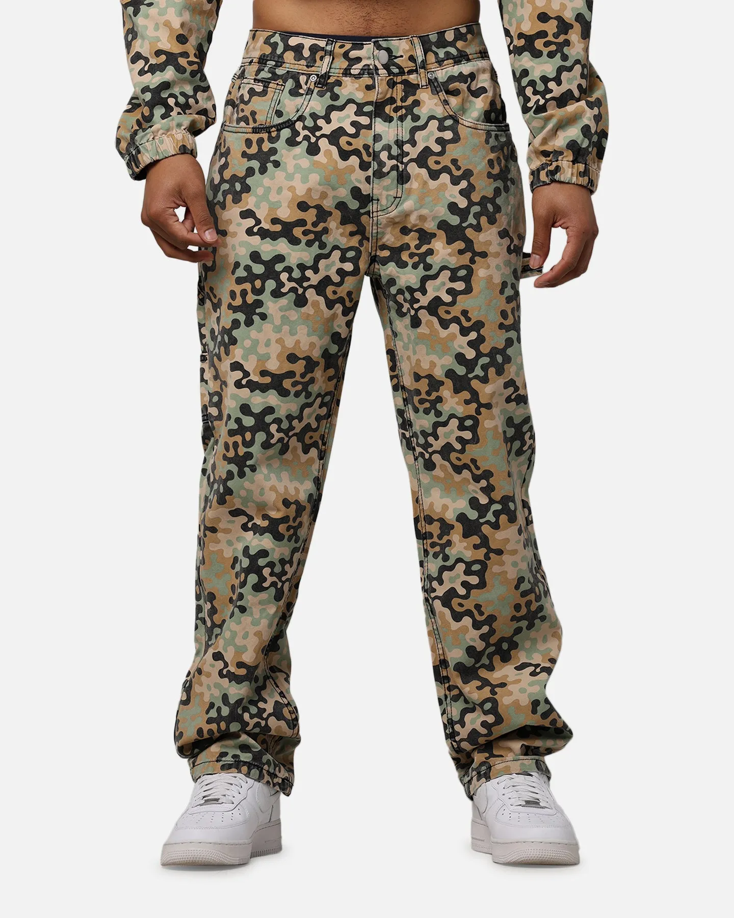 Students Golf Gautney Camo Pants Tan