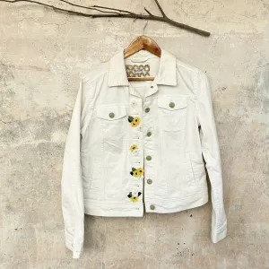 Sunflowers Denim Jacket