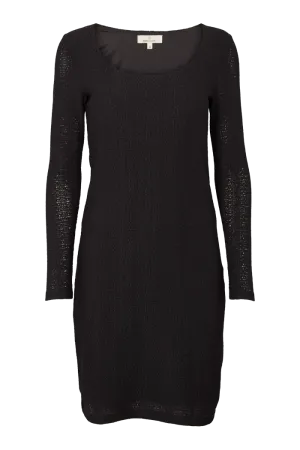 Suvi Scoop Dress - Black