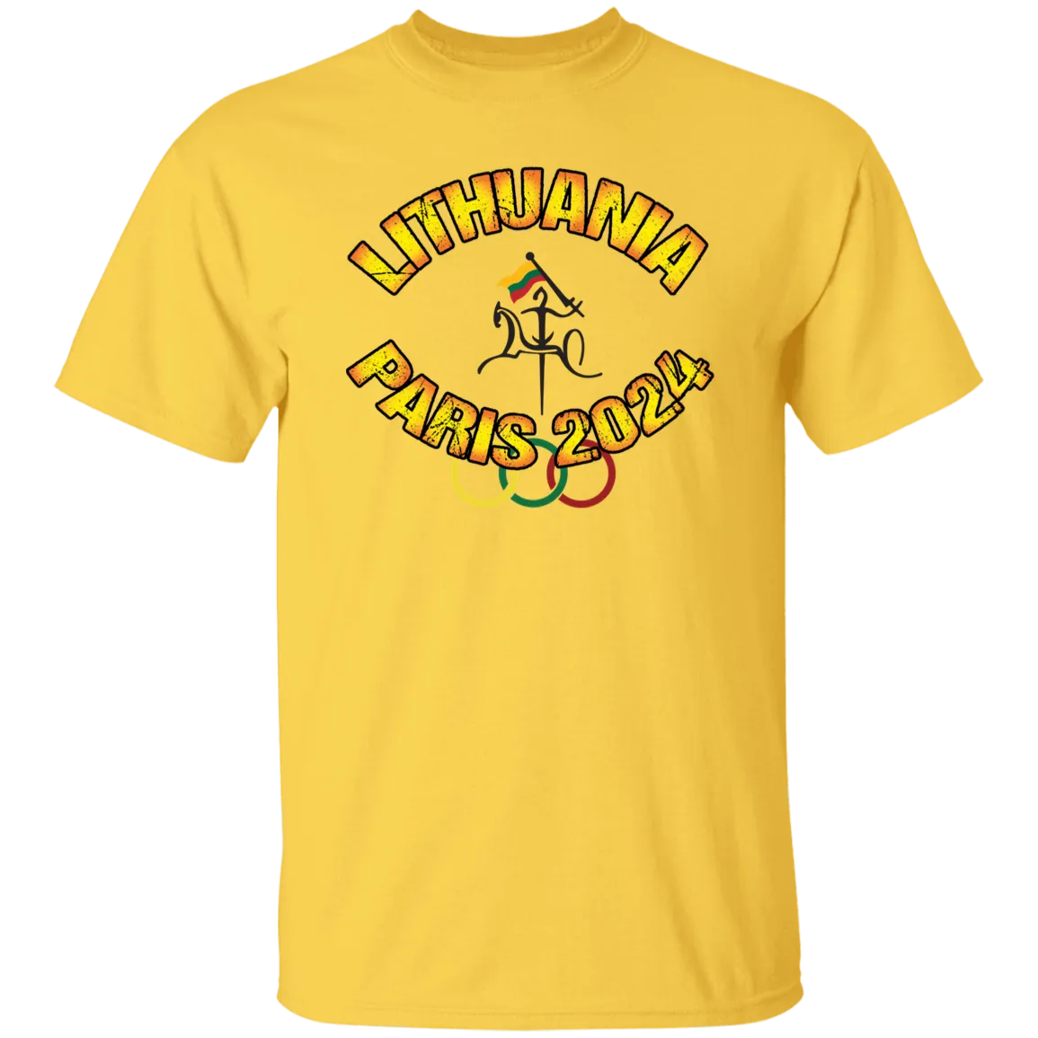 Team Lithuania 2024 Vytis  - Men's Classic Short Sleeve T-Shirt