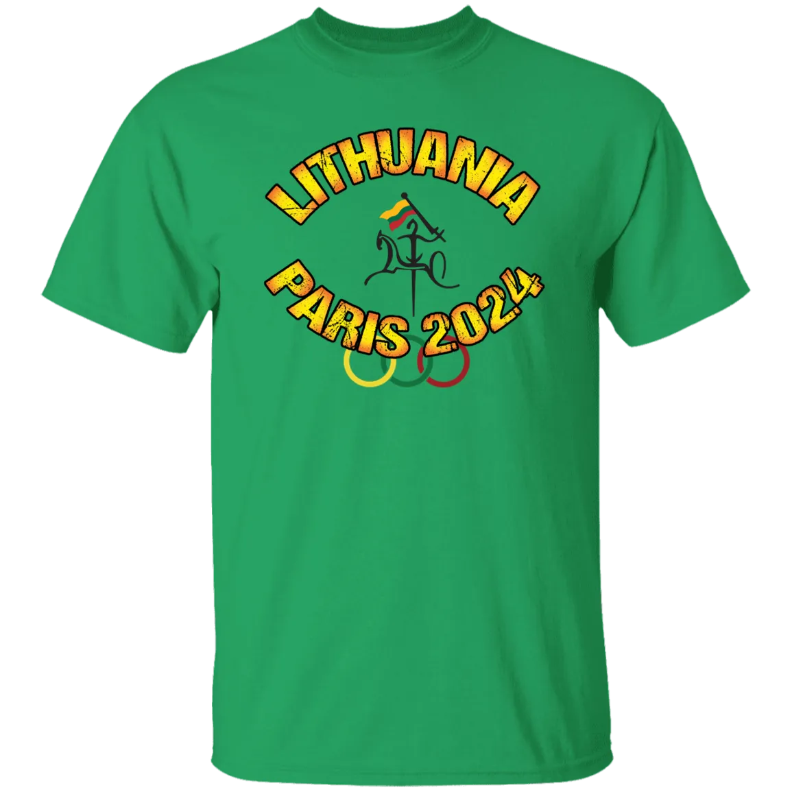 Team Lithuania 2024 Vytis  - Men's Classic Short Sleeve T-Shirt