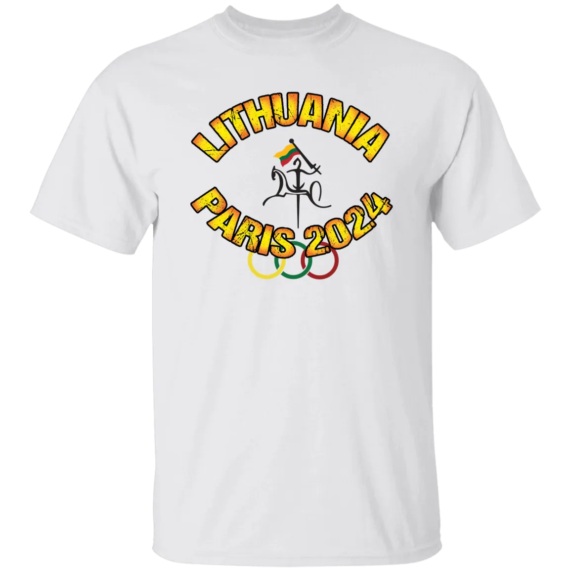 Team Lithuania 2024 Vytis  - Men's Classic Short Sleeve T-Shirt