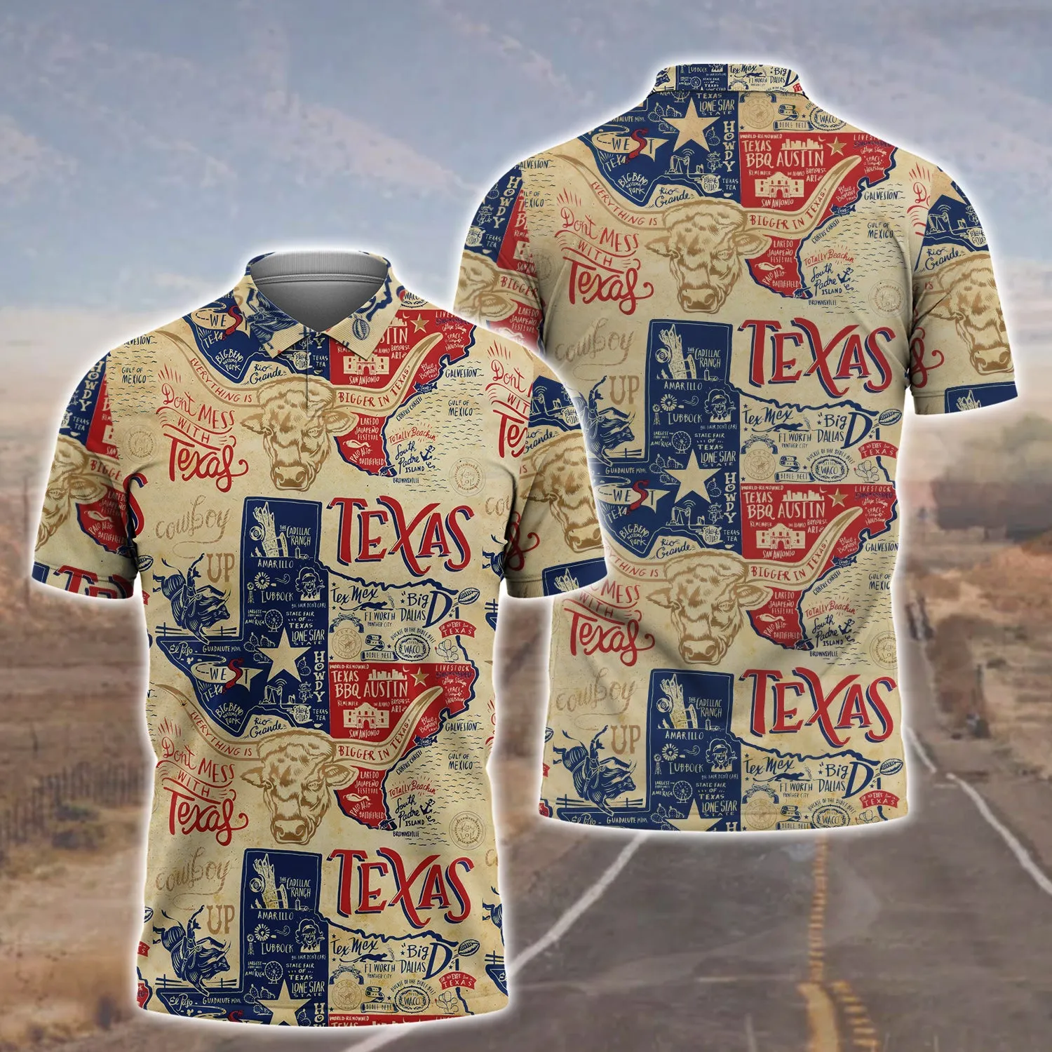 Texas - 3D Full Print - L04