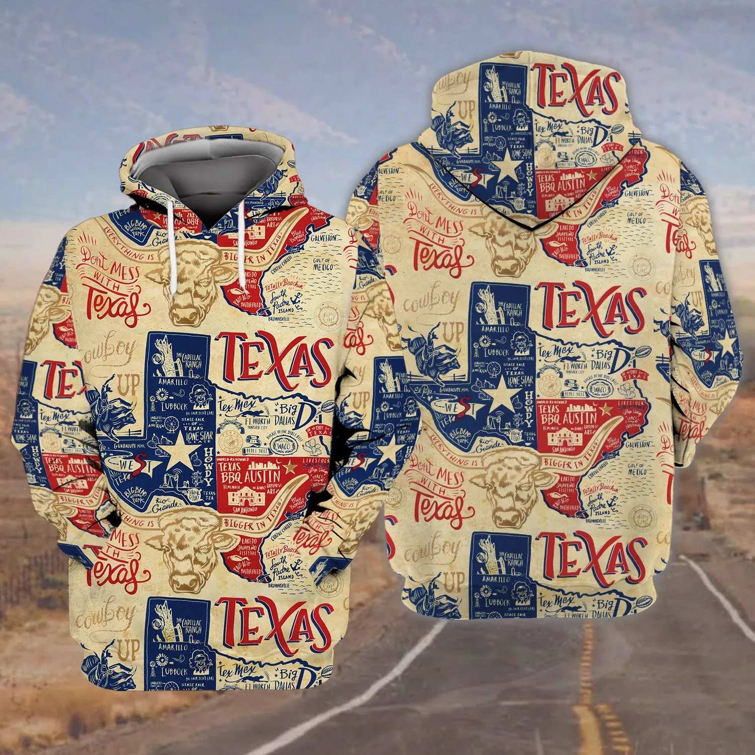 Texas - 3D Full Print - L04