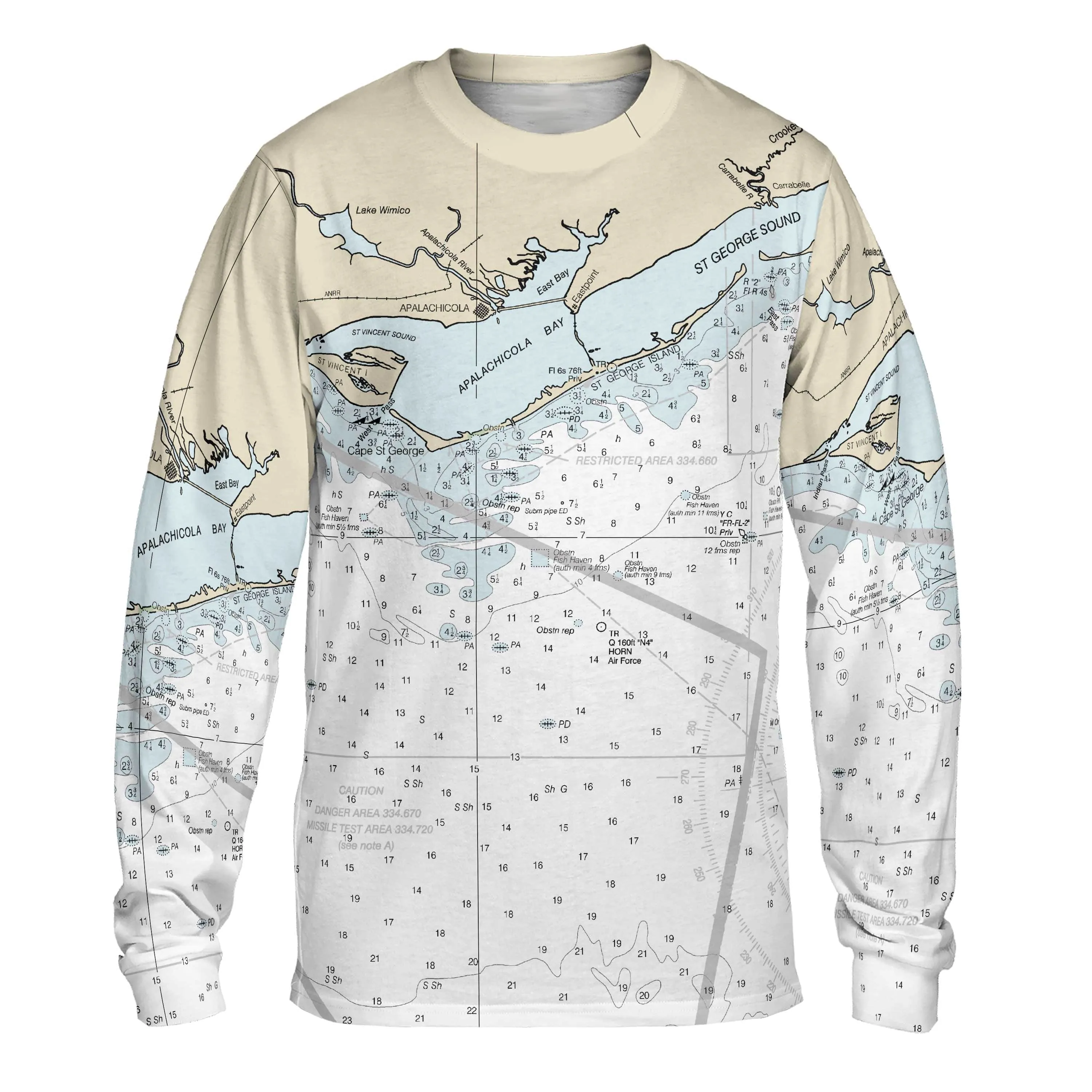 The Apalachicola Bay Long Sleeve Tee