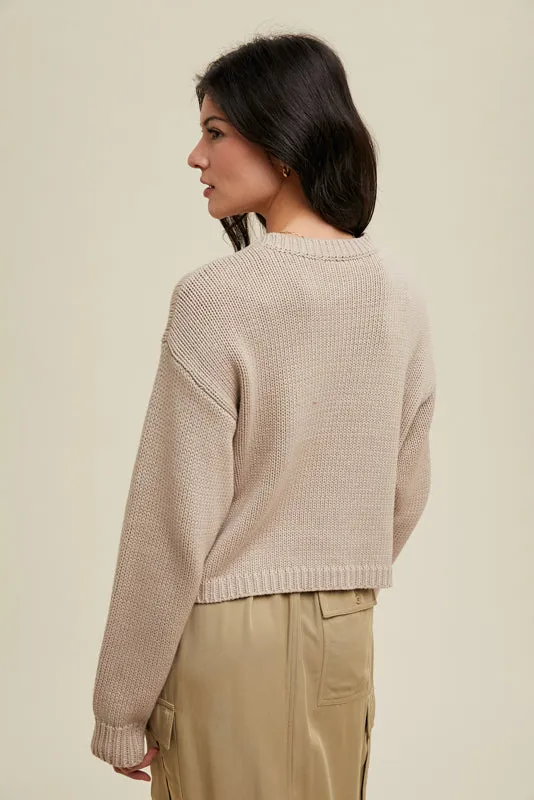 The Gigi Cropped Sweater