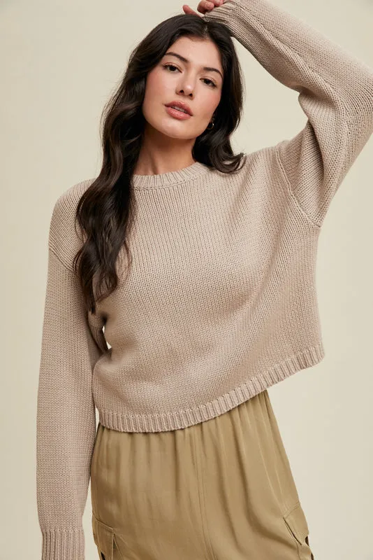 The Gigi Cropped Sweater