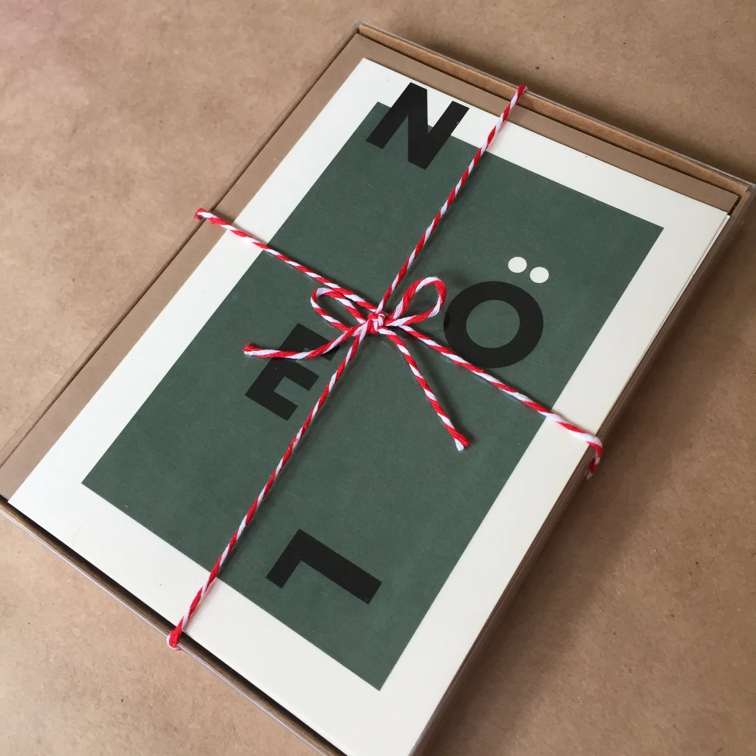 The Spaghetti   Meatballs Boxed (x6) Card Sets - Holiday   Christmas