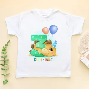 Third Birthday Dino T Shirt