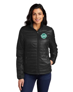 Tom's of Maine Apparel - Port Authority Ladies Packable Puffy Jacket - L850
