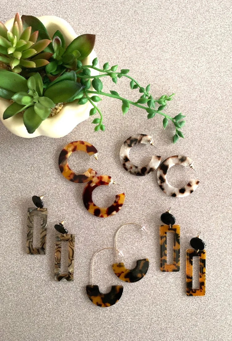 Tortoise Earring Collection