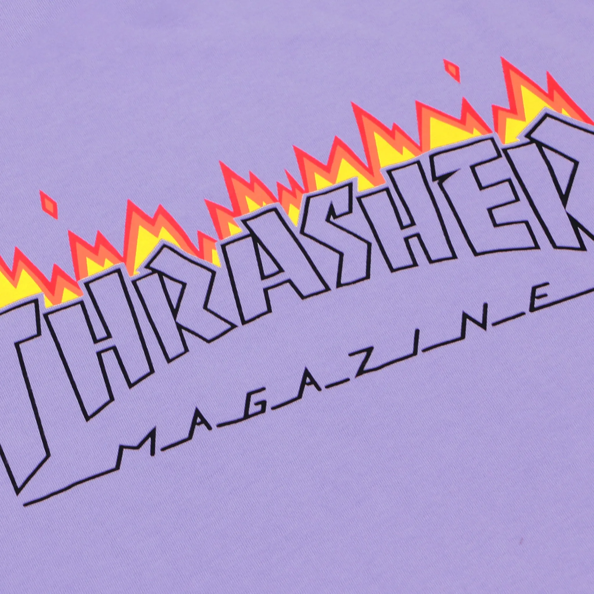 TRIANGLE FLAME TEE (lavender)