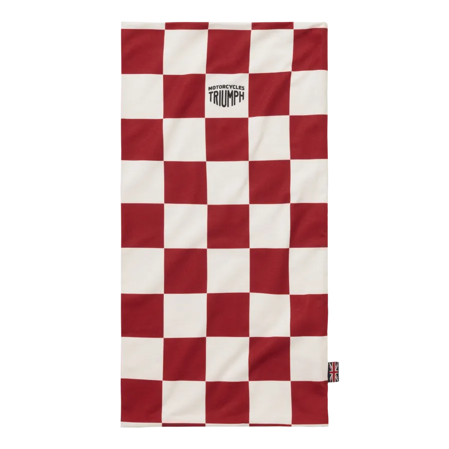 Triumph Cohen Neck Tube Red/Bone