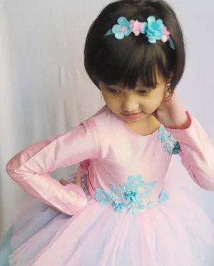 Twinkle Toes Unicorn Dress Full Sleeves