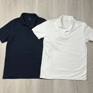 Uniqlo Mens Polo Shirt Bundle Size Medium (2-Shirts)
