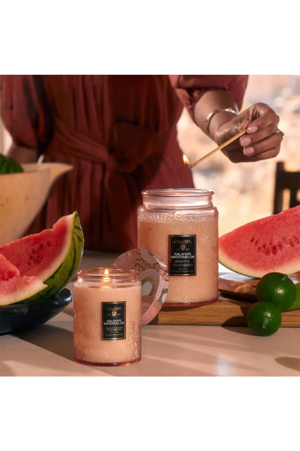 Watermelon Large Jar Candle