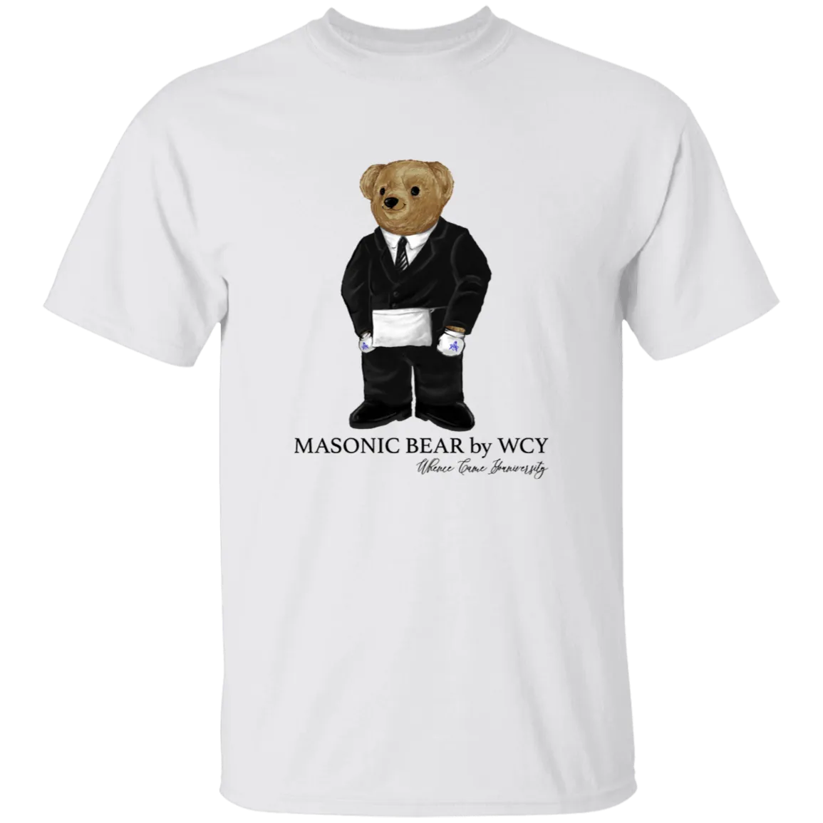 WCY Masonic Bear (white)