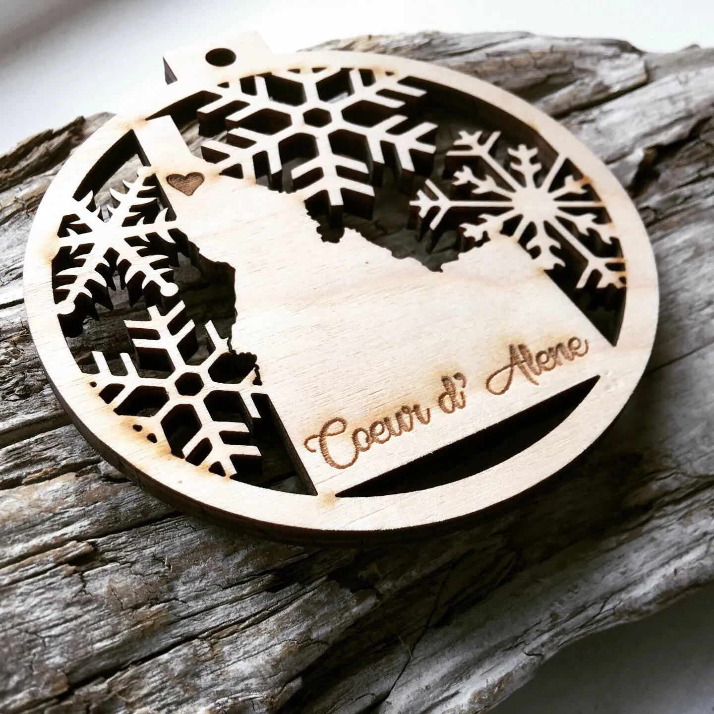 Wholesale Sets - Idaho Snowflake Christmas Ornament