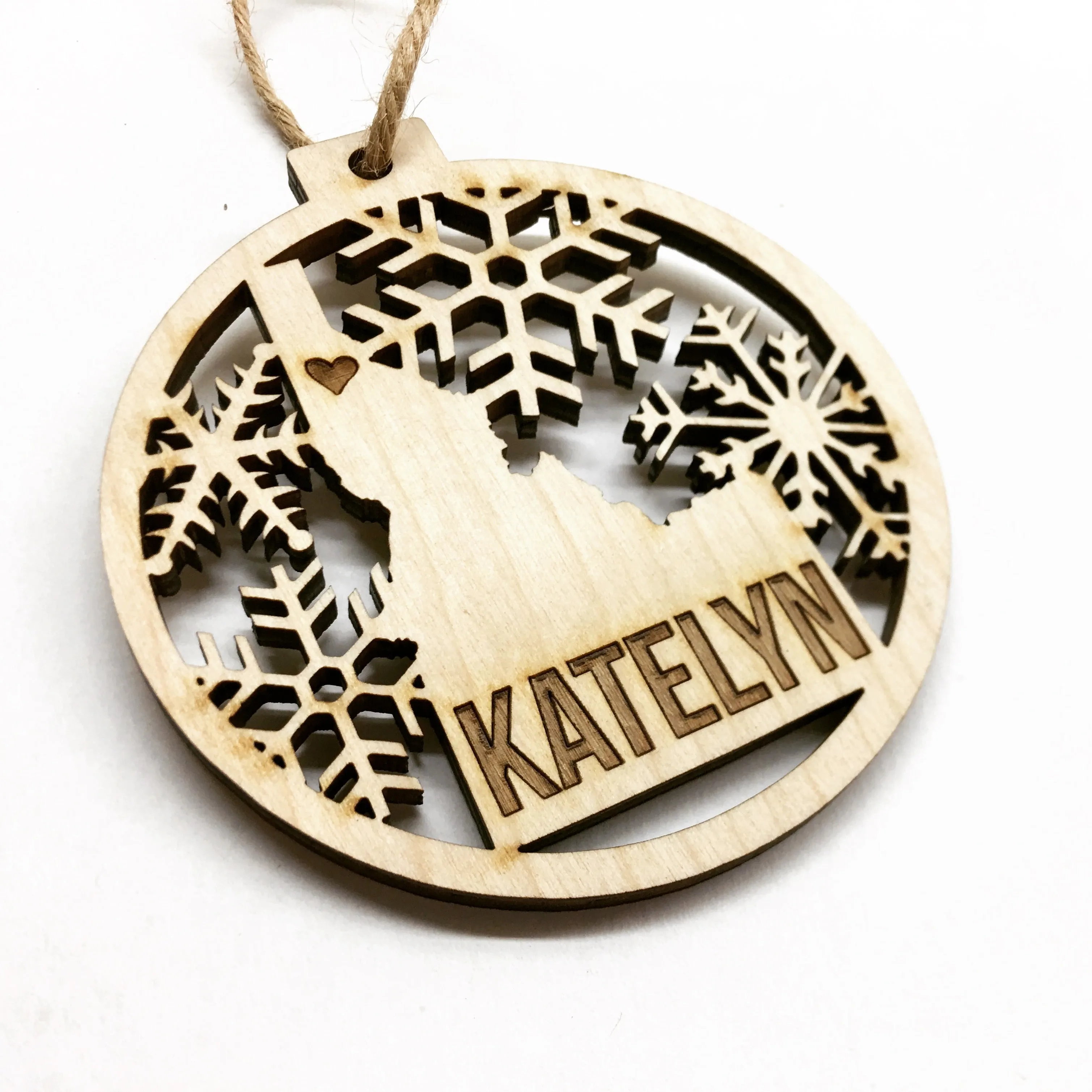Wholesale Sets - Idaho Snowflake Christmas Ornament