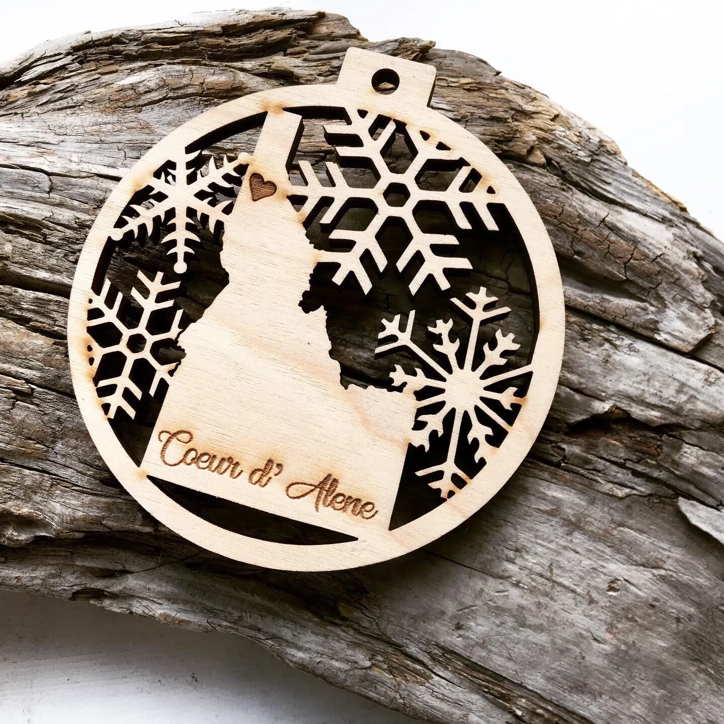 Wholesale Sets - Idaho Snowflake Christmas Ornament