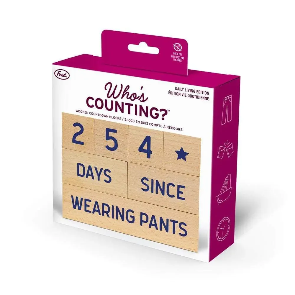 Who's Counting - Daily Living Calendar