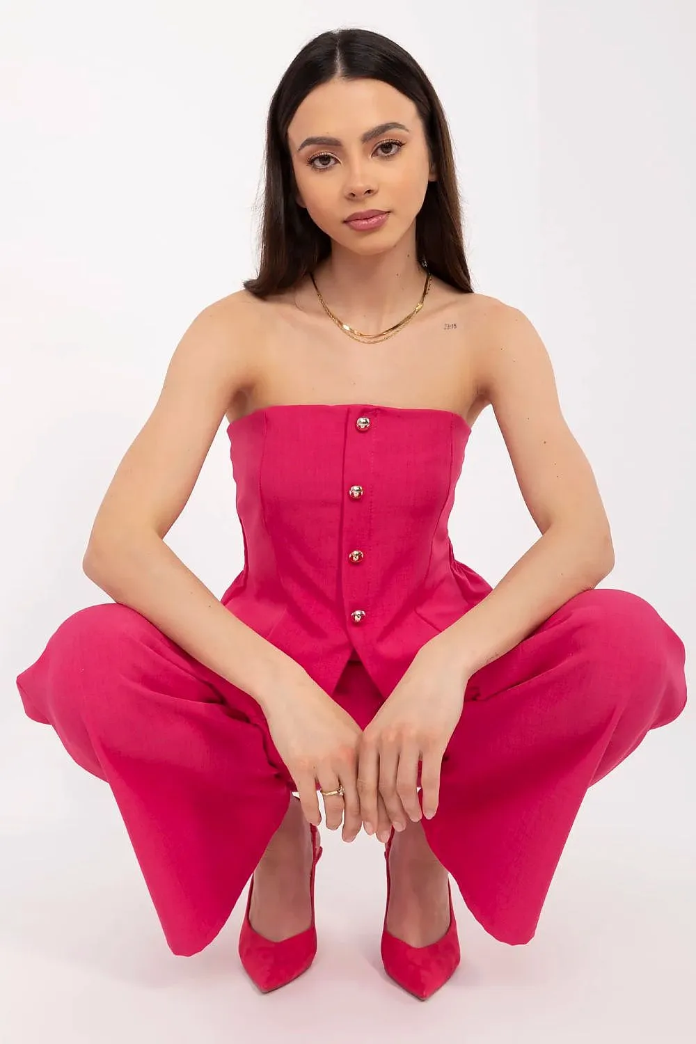 Women Spanish neck stylish pant set