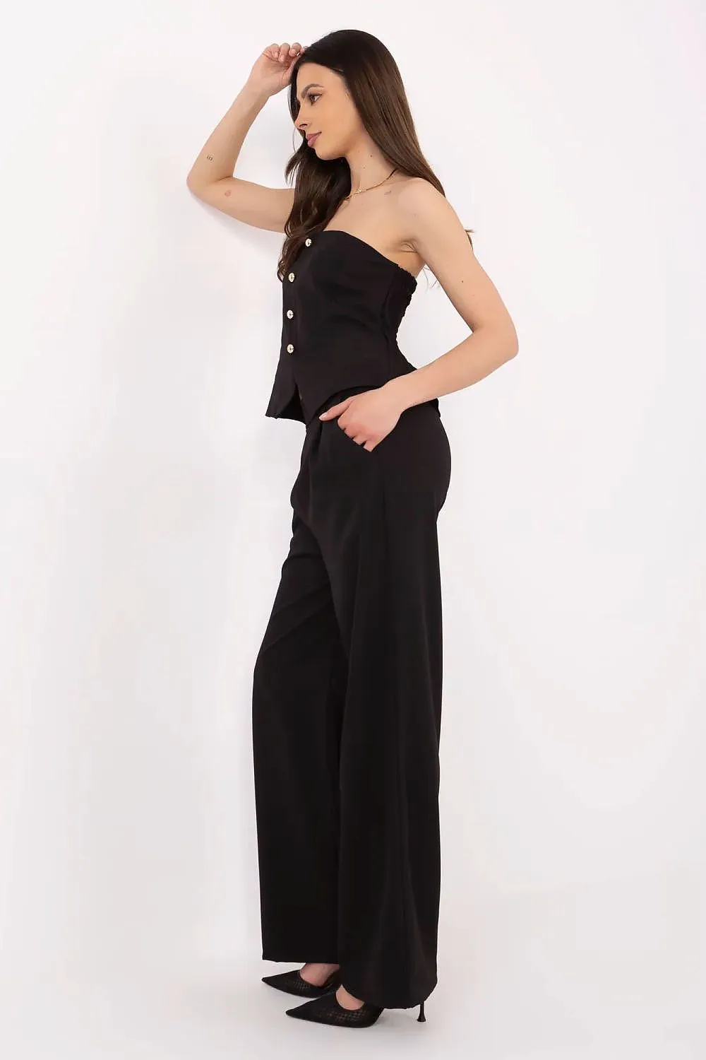 Women Spanish neck stylish pant set