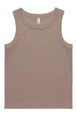 Women's Hazy Pink Organic Rib Tank