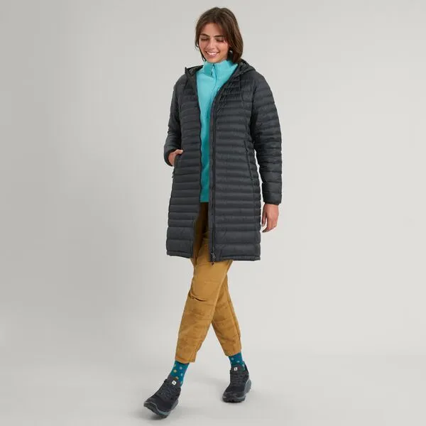 WOMEN'S HELI R LONGLINE DOWN COAT