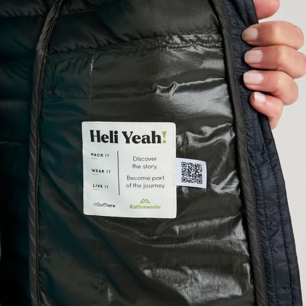 WOMEN'S HELI R LONGLINE DOWN COAT