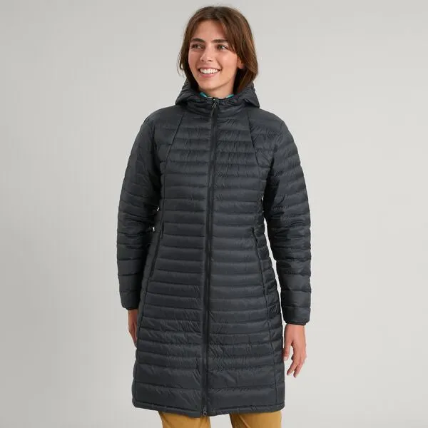 WOMEN'S HELI R LONGLINE DOWN COAT