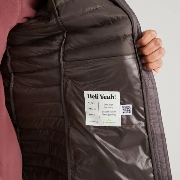 WOMEN'S HELI R LONGLINE DOWN COAT
