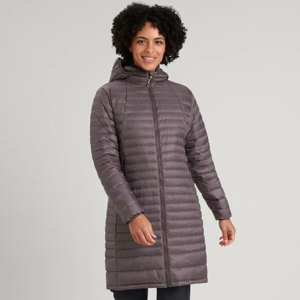 WOMEN'S HELI R LONGLINE DOWN COAT
