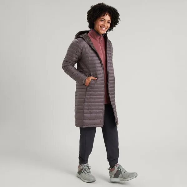 WOMEN'S HELI R LONGLINE DOWN COAT