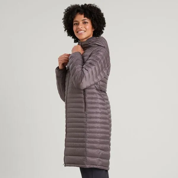 WOMEN'S HELI R LONGLINE DOWN COAT