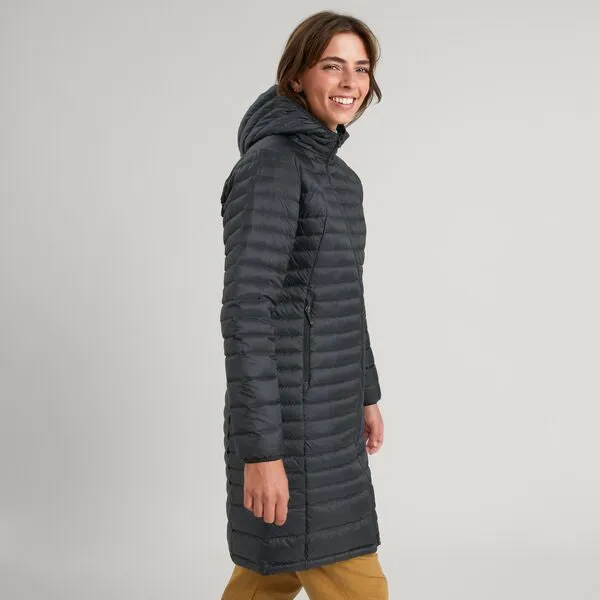 WOMEN'S HELI R LONGLINE DOWN COAT