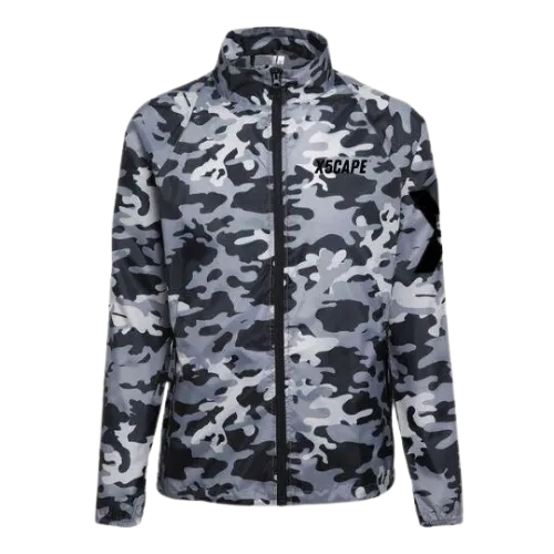 X5CAPE Urban Camo Ultra Lightweight Packable Jacket
