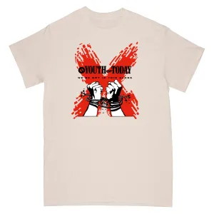 Youth Of Today "Choose To Be (Ivory)" - T-Shirt